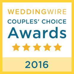 BearFly Designs received the 2016 WeddingWire Couple's Choice Award, marking the beginning of a long-standing tradition of excellence in wedding planning and execution.